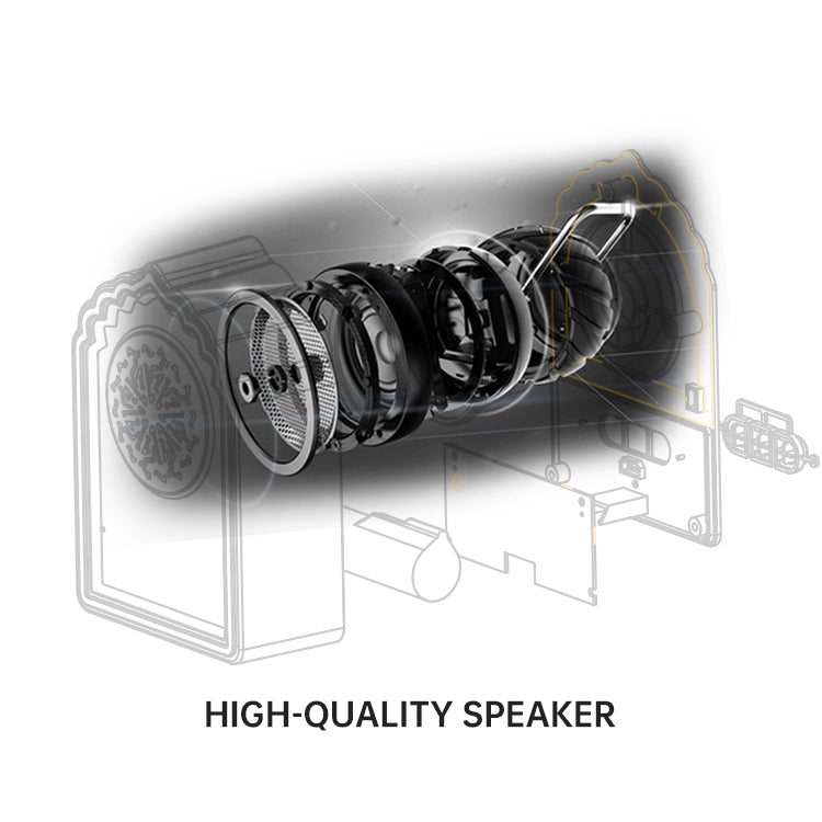 Haut-parleur portable mini Bluetooth avec télécommande