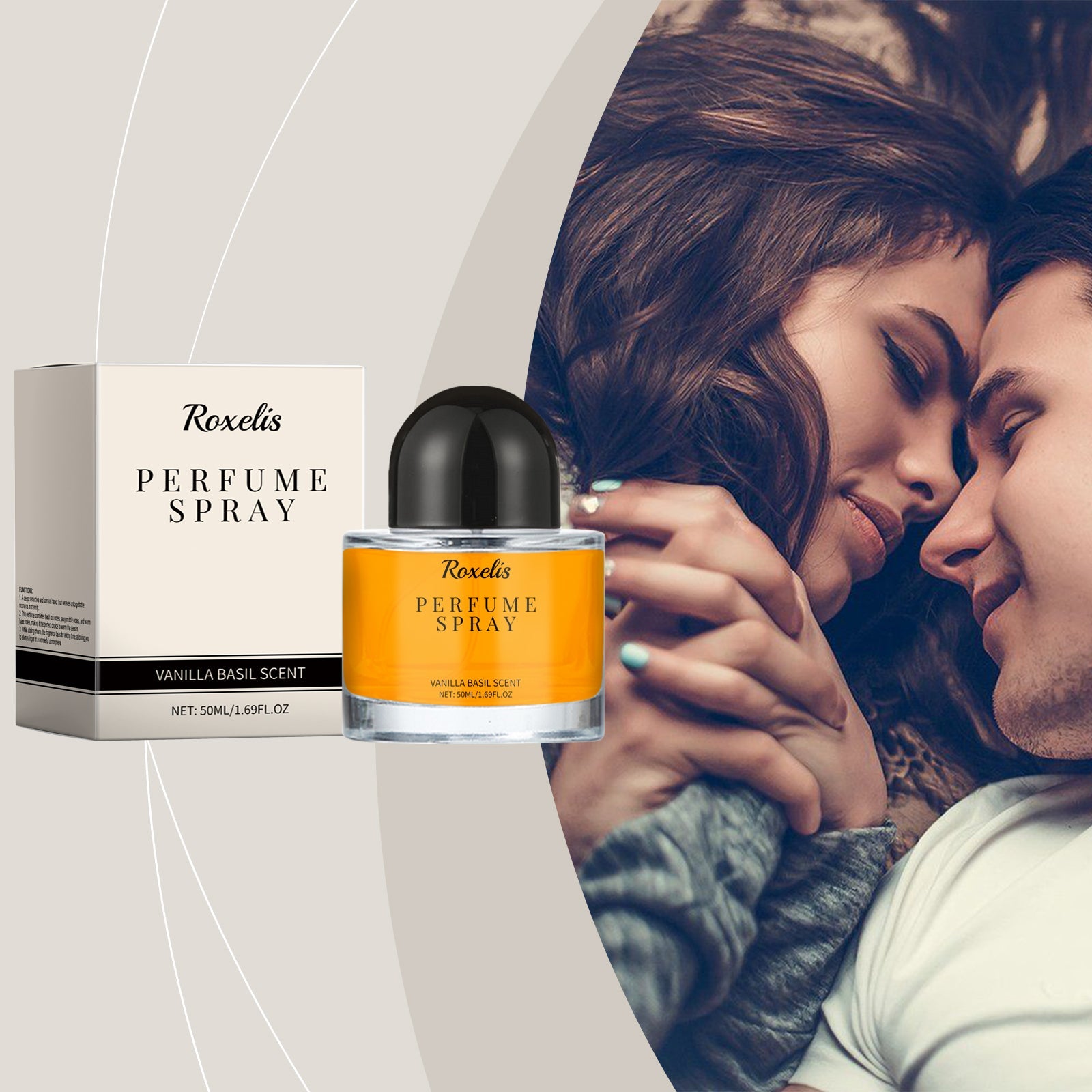Vanilla Basil Perfume Mild Niche Vanilla Light Fragrance Stay Fragrance Lasting Dating Charm Natural Light Elegant Perfume - Korvel