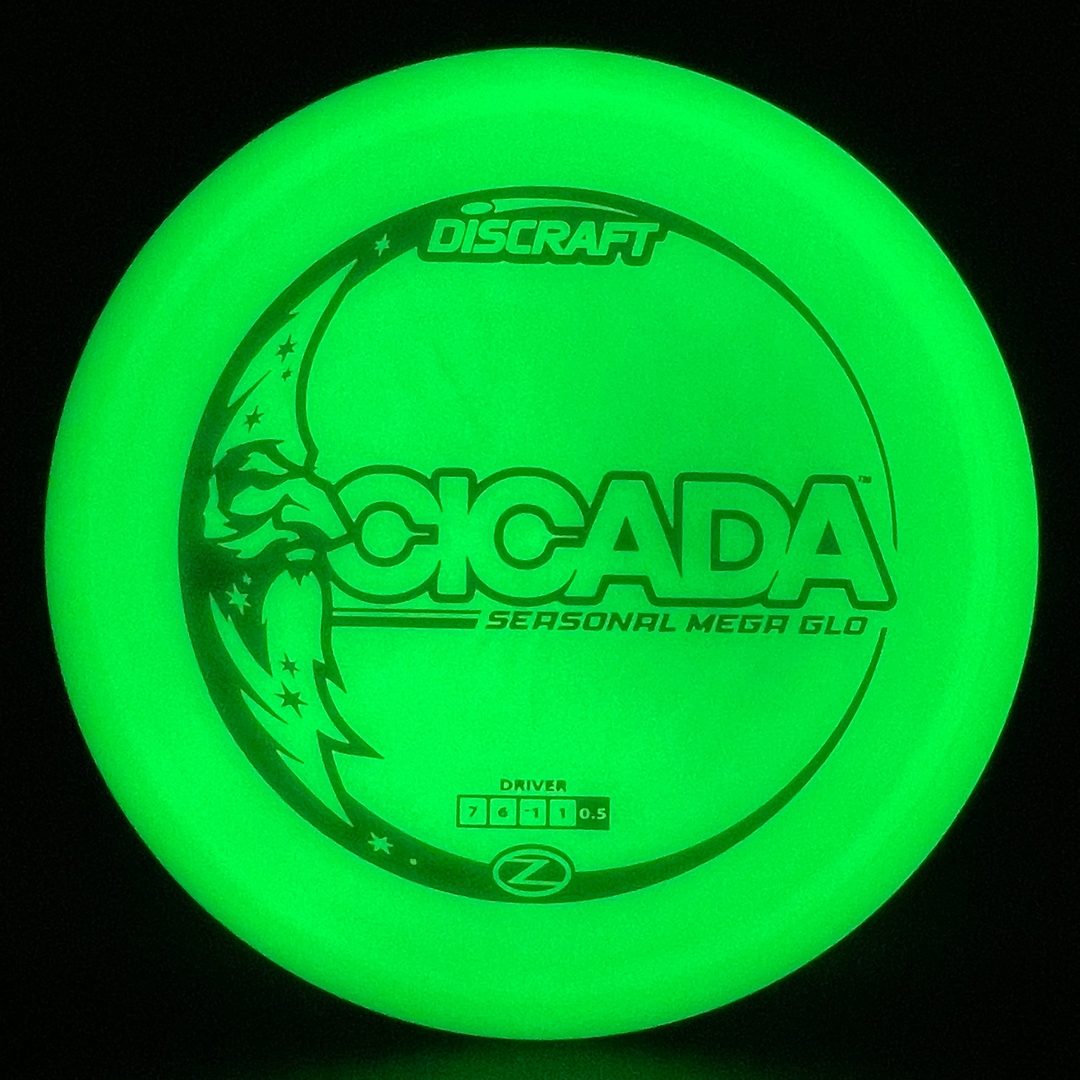 Discraft Mega Glo Cicada - Premium Glow Disc