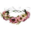 Pearl velvet flower headband headband rose flower headband photo shoot - Korvel