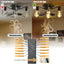Modern Flush Mount Ceiling Fan with Lights and Remote Control