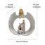 Nordic Creative Angel Family Sculpture Decoration Home Living Room Bookcase Decoration Crafts Resin Statue Ornament - Korvel