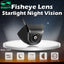GreenYi 170 Degree Fish Eye Lens Starlight Night Vision Vehicle Rear / Front View Camera low-light level 15m visible Car Camera - Korvel