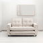 Canapé-lit futon convertible 3 plis - Gris foncé, Gris clair et Beige