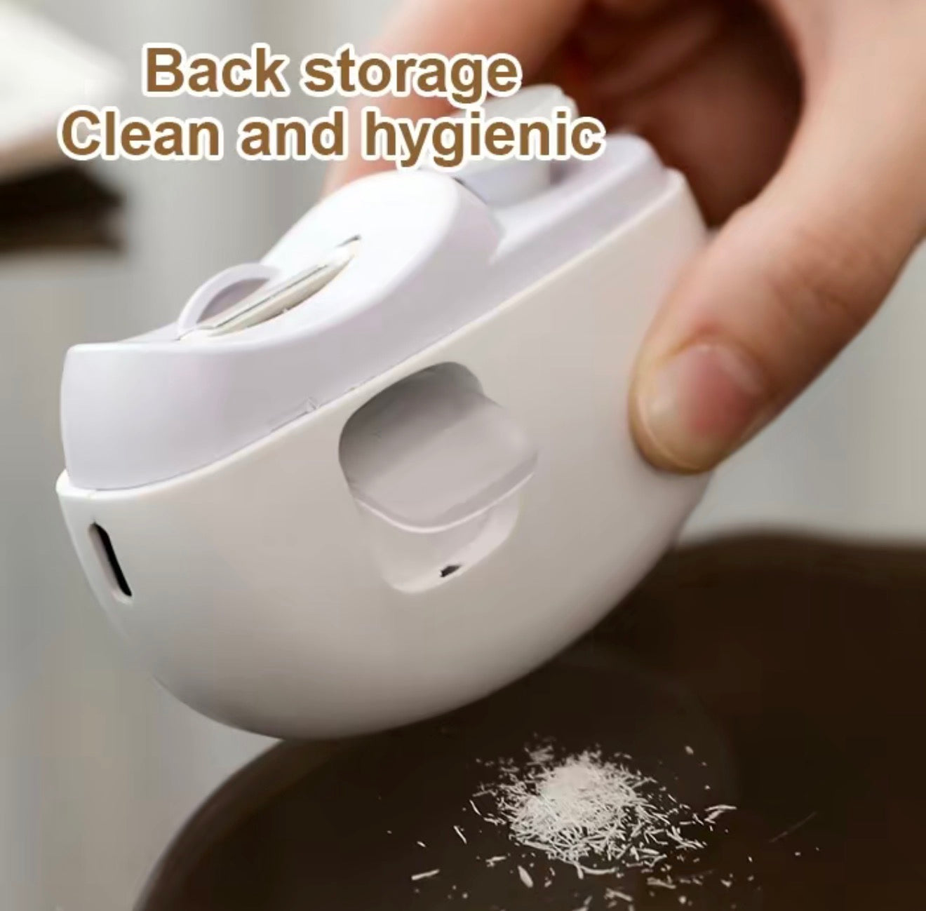 NailEase Pro Clipper - Outil Électrique 2-en-1 pour Ongles