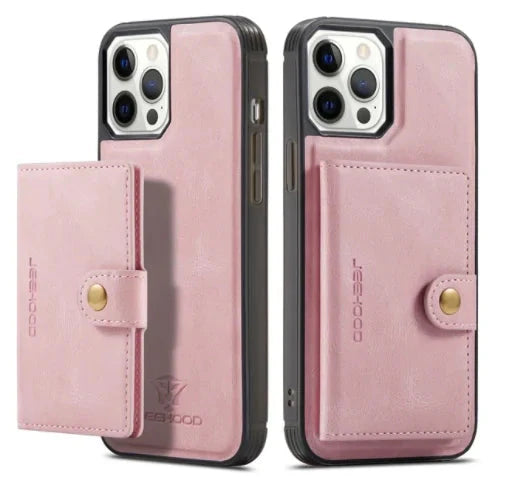 Luxury Magnetic Safe Leather Case for iPhone