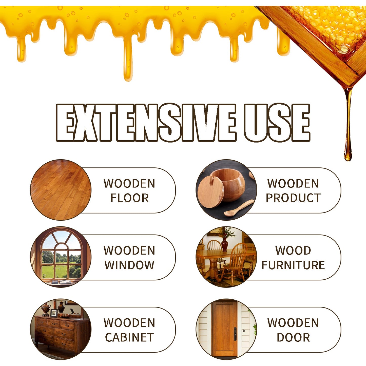 Premium Beeswax Furniture Spray for Care and Polish
