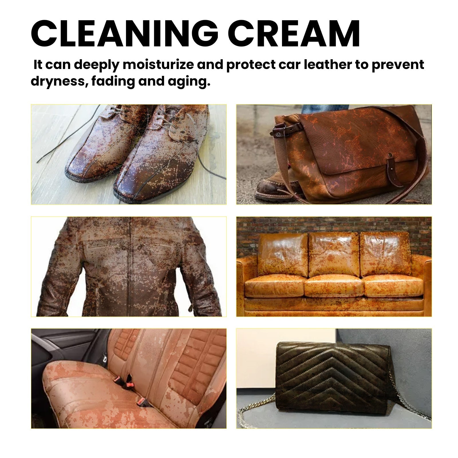 Cleaning Cream, Sofa Seat Polishing Complementary Color Brightening Scratch Care Repair Cream - Korvel