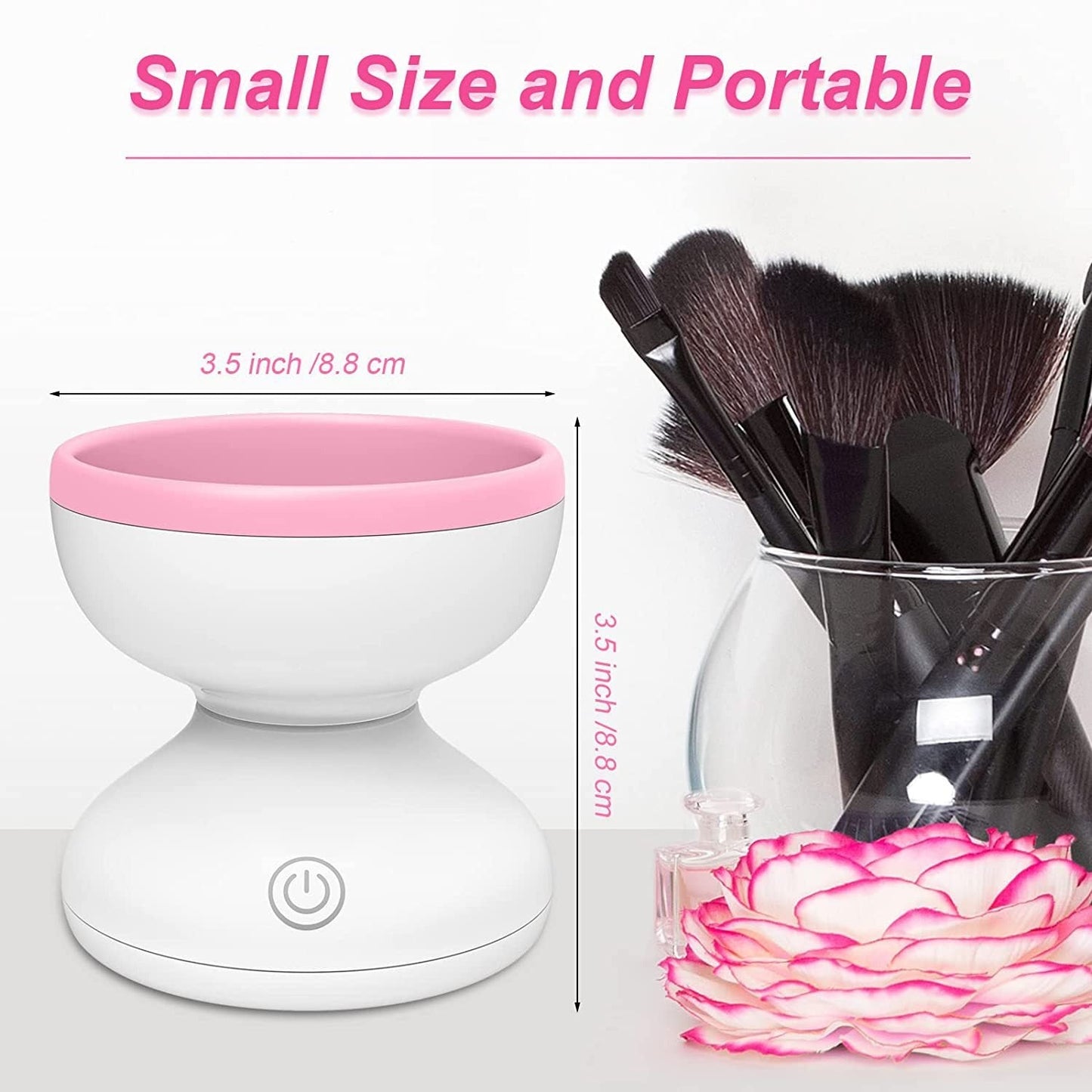 Makeup brush Automatic brush cleaner Rechargeable makeup tool cleaning artifact - Korvel