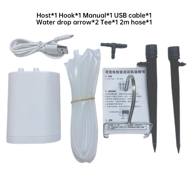 2/4/8/16 - Head Automatic Irrigation Controller, Plant & Flower Sprinklers, Drip Irrigation Kit, Potted Timer - Korvel