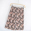 Elegant Strapless Top with Floral Print and Wide-Leg Pants Set - Korvel