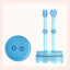 Baby Toothbrush Tongue Coating Baby Teeth Deciduous Teeth Silicone Newborn Early Brush - Korvel