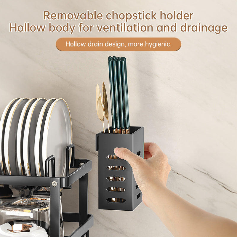 2024 Adjustable Stainless Steel Kitchen Dish Drying Rack