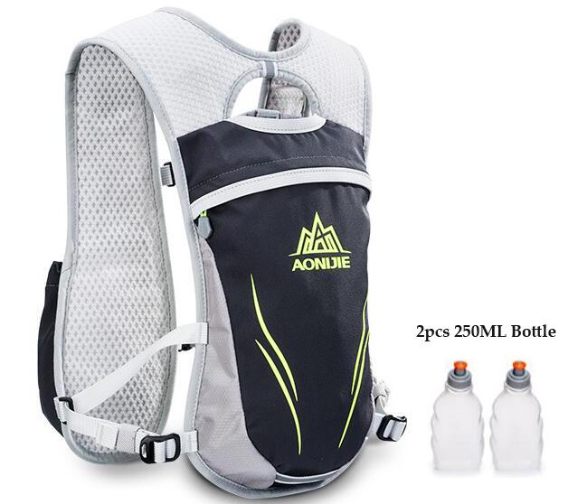 AONIJIE Running Marathon Hydration Nylon 5.5L Outdoor Running Bags Hiking Backpack Vest Marathon Cycling Backpack - Korvel