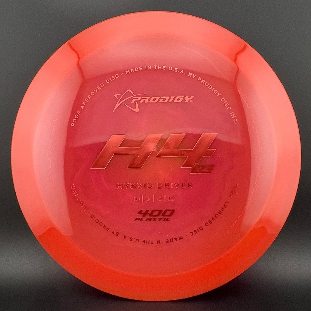 H4 V2 Disc Golf Driver - Prodigy 400 Plastic