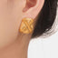 Titanium Steel Geometric Shape Earrings - Korvel