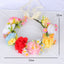 Simulated Chrysanthemum Flower Wreath, Starry Sky, Hibiscus Flower Wreath, Bridal Wedding Photography - Korvel