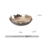 Modern Luxury Oval Edge Decorative Tray for Home Dining
