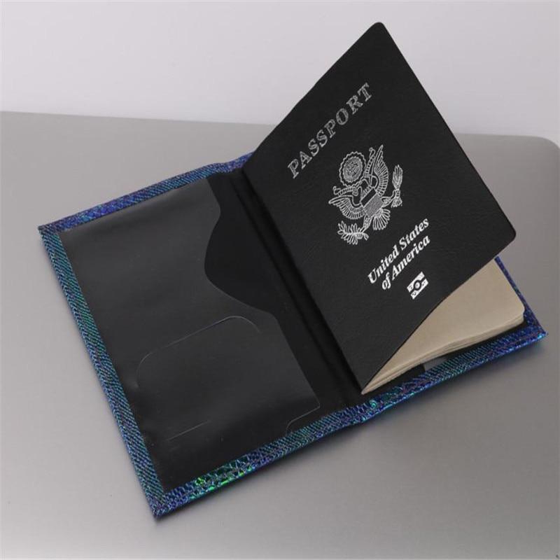 Lizard Passport Holder Protector Wallet Business Card Soft Passport Cover Travel Men Wallets Women Credit Card Holder Cover - Korvel