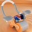 New Design Indoor Home Exercise Flat Elbow Supporter 2 Wheel Ab Trainer Automatic Rebound Abdominal Wheel Roller - Korvel