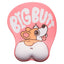 Cute Corgi Dog 3D Mouse Pad Ergonomic Soft Silicon Gel Anime Mousepad With Wrist Support Mouse Mat - Korvel