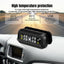 Smart Car TPMS Tire Pressure Monitoring System Solar Power Digital TMPS LCD Display USB Auto Security Alarm Tire Pressure Sensor - Korvel