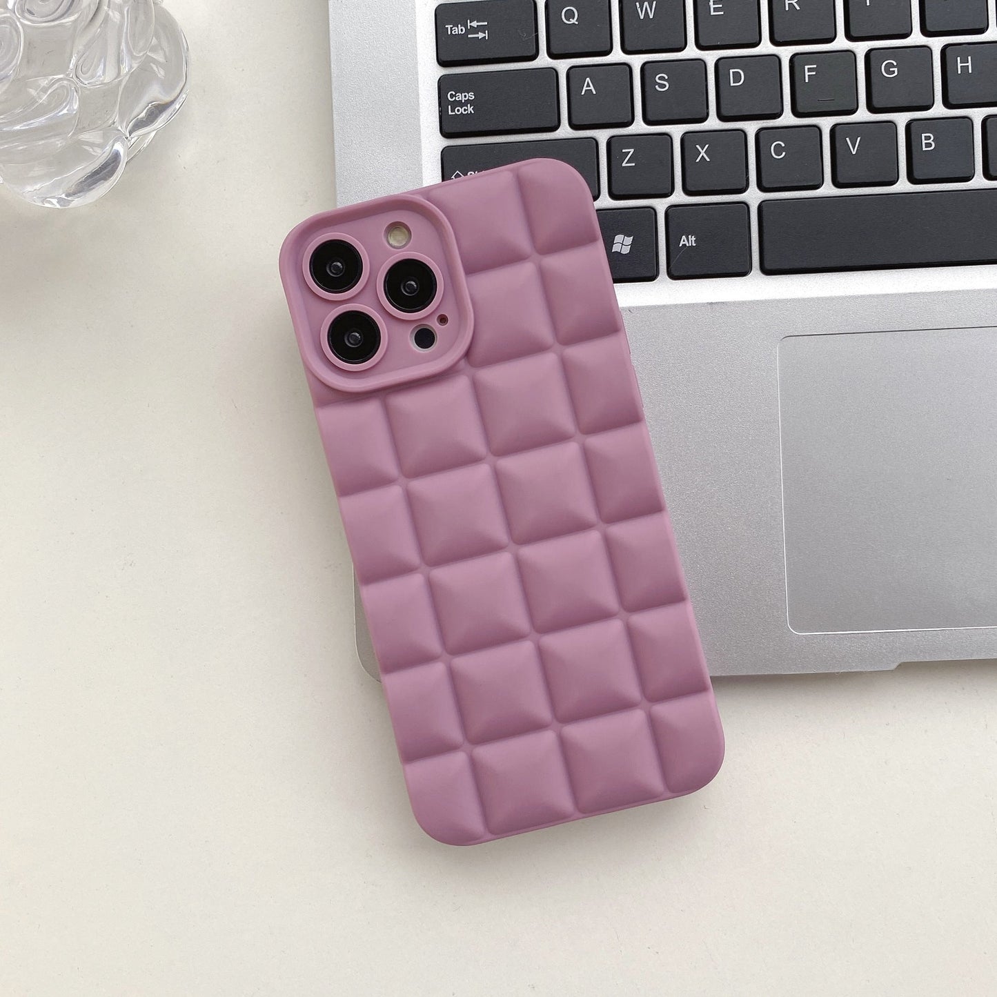 Premium Stereo Lattice Phone Cover for iPhone 14 Pro Max