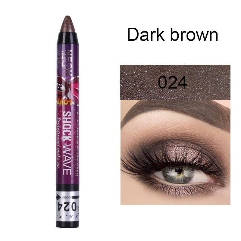 KISS SUSY 36 color eye shadow pencil stick lip pencil 2 in 1 is not easy to smudge - Korvel