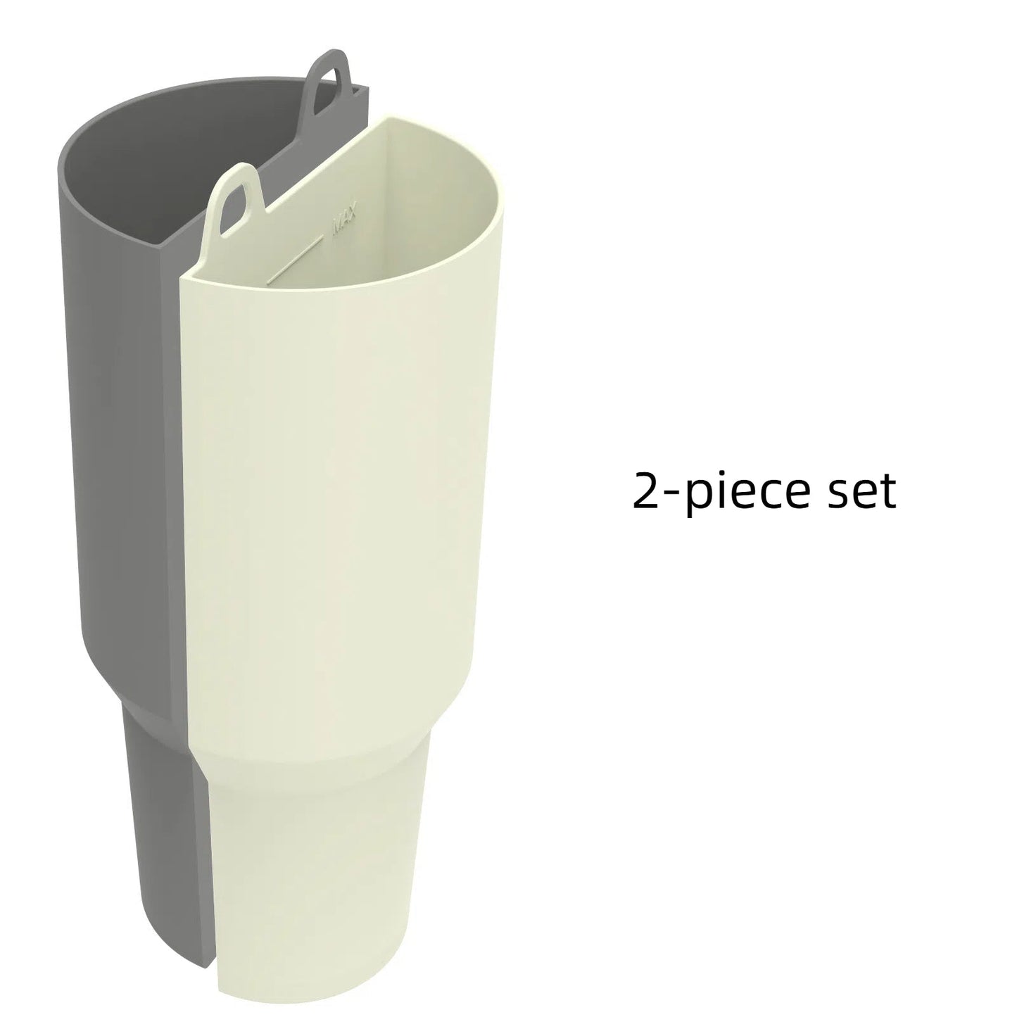 2-in-1 lined double drinking cup inner liner silicone 40oz special - Korvel