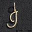 Hip Hop Grass Letter Pendant with Cuban Chain