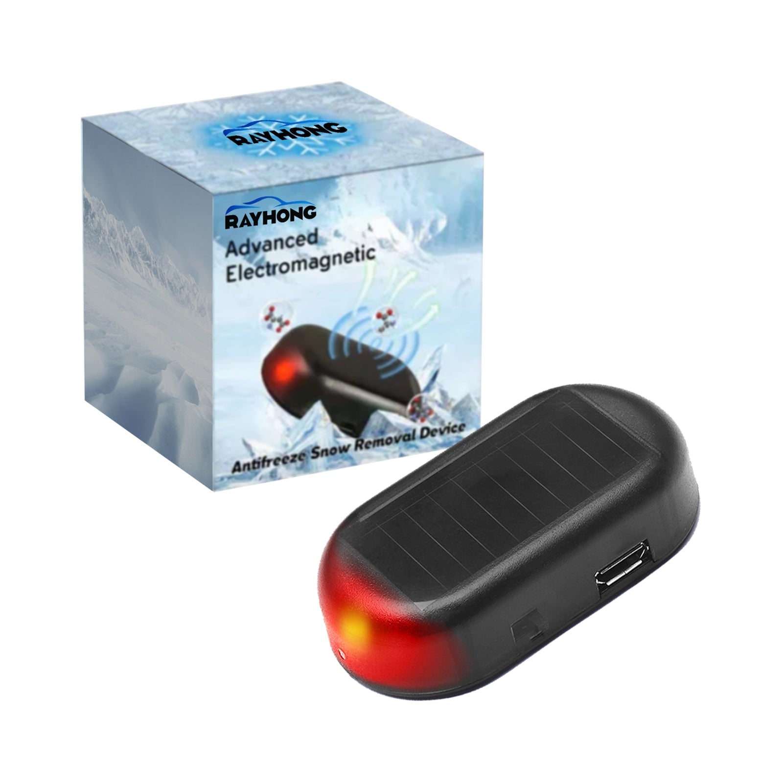 Interference Anti-Freeze Device, Car Window Glass In Winter Anti-Snow Cover Interference Anti-Freeze And Snow Device - Korvel