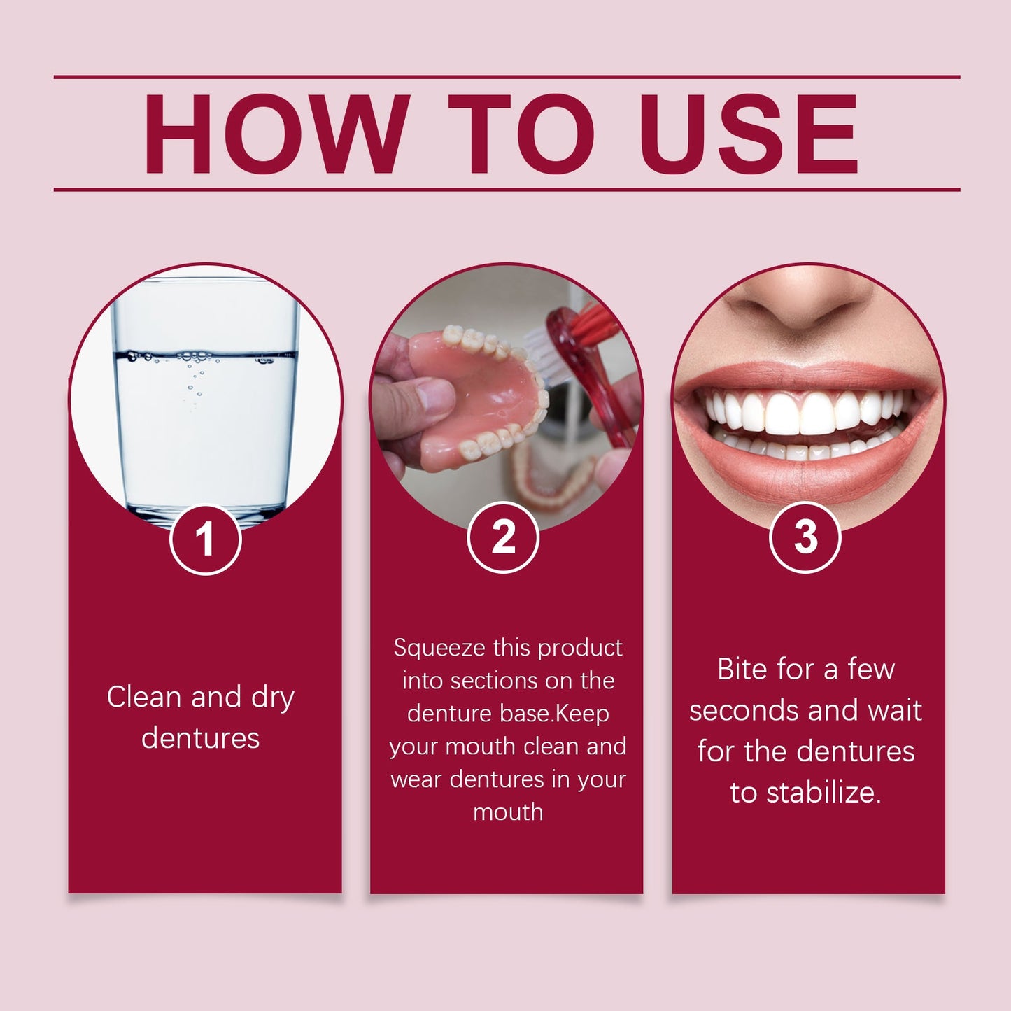 Denture Fixing Adhesive Thermoplastic Fixing Dentures Modifies Teeth For Comfort And Beauty - Korvel