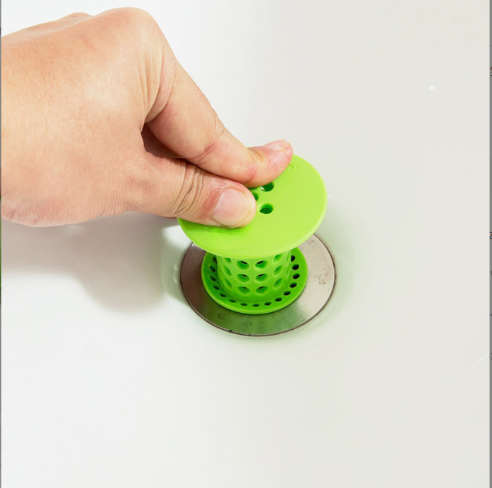 Tapón de baño premium para desagüe - Verde