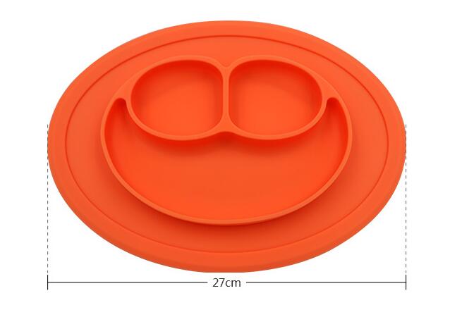 Silicone Material Baby Dining Plate - Korvel