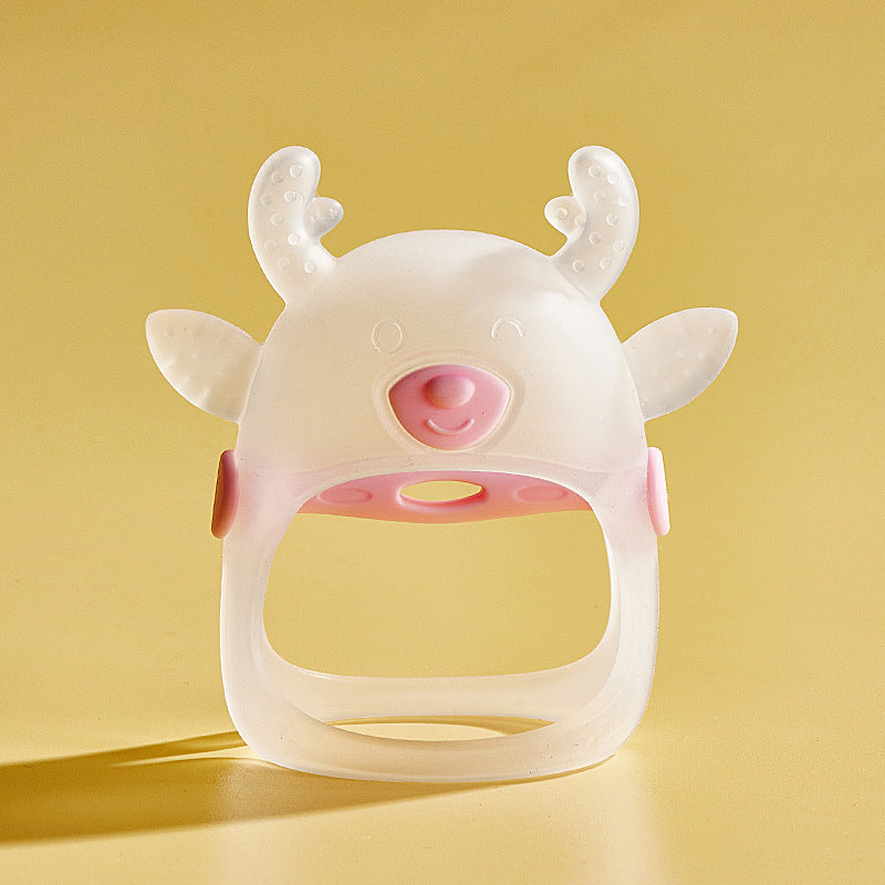 Premium Deer Glove Hand Teether - Food Grade Silicone