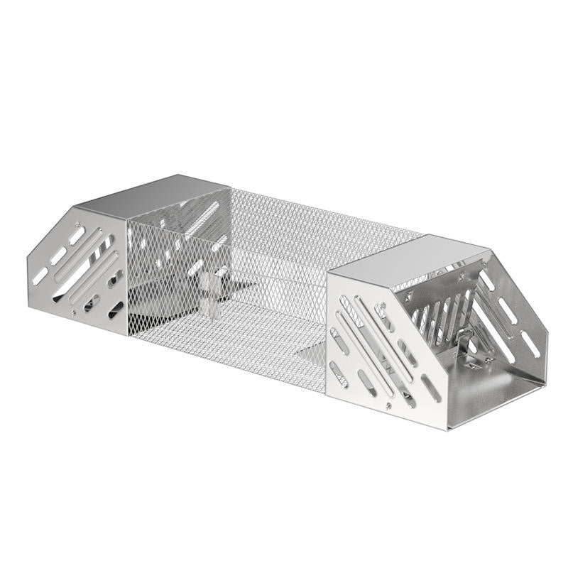 Humane Rat Trap, Chipmunk Rodent Trap That Work for Indoor and Outdoor Small Animal - Mouse Voles Hamsters Live Cage - Korvel
