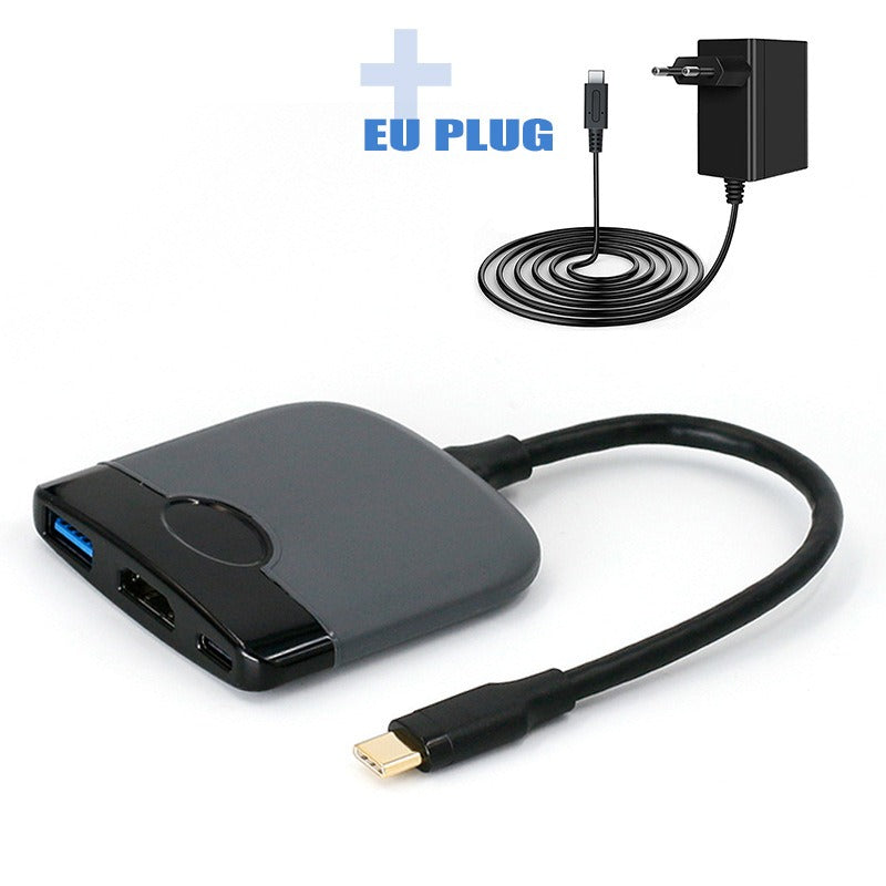 3-in-1 Type-C Docking Station for Nintendo Switch