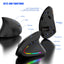 Souris verticale sans fil 2.4G pour un confort accru