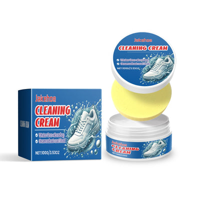 Small White Shoe Cleaning Cream Wash Free Upper To Remove Stains Bright White Multi-Functional Shoe Cleaning Cream - Korvel