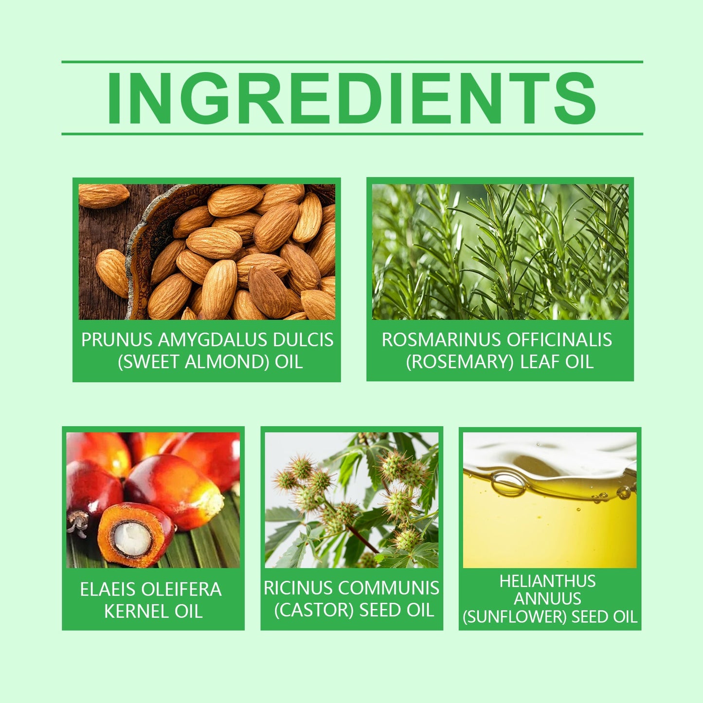 Aceite de Batana de Romero y Ricino Negro Nutritivo para Cabello y Uñas