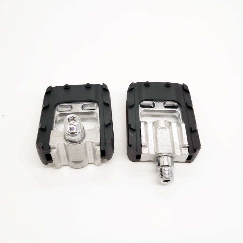 New Aluminum Alloy Folding Pedal Bicycle Pedal Mountain Bike Folding Bike Driving Electric Bike Pedal Accessories - Korvel