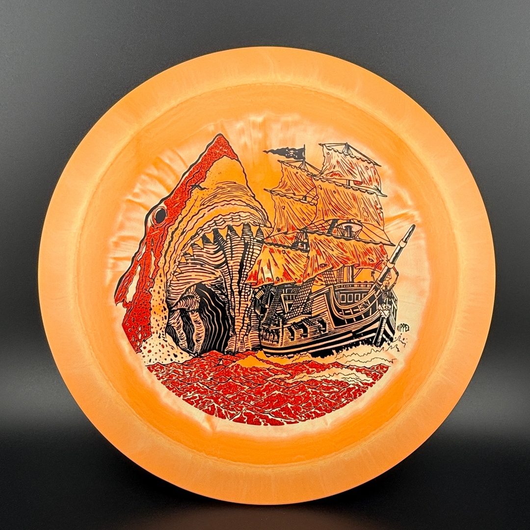 Machete Swirl ESP - Edición Megalodon de Ripper Studios