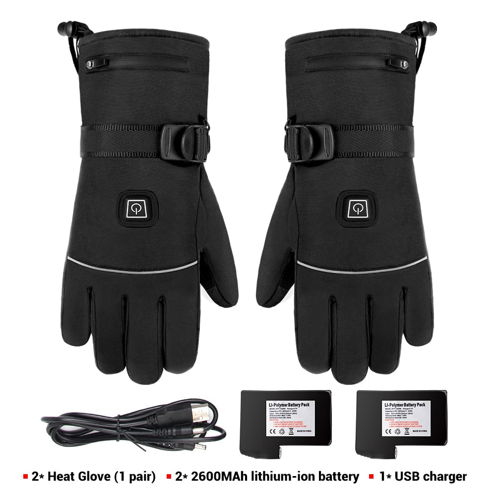 Guantes de motocicleta calefaccionados e impermeables HEROBIKER
