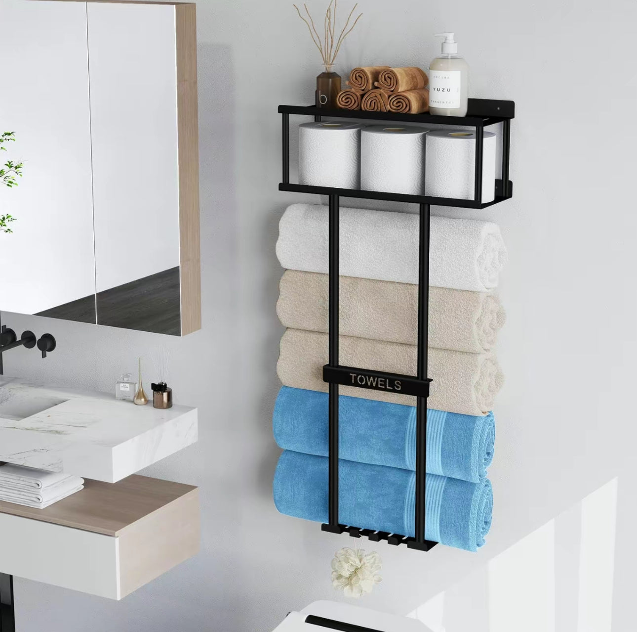 TowelNest Wall Rack - Korvel