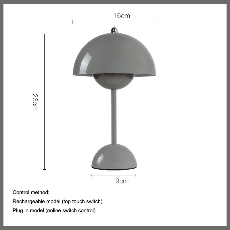 Elegant Dual-Purpose Night Light for Charging and Decor