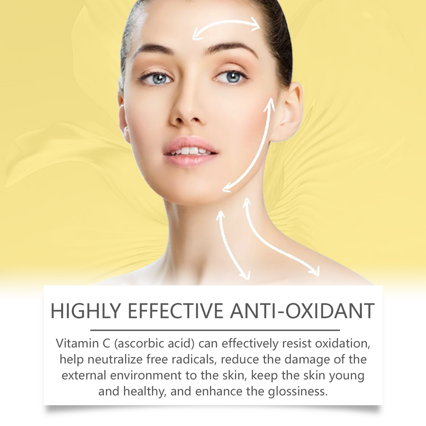 Essence hydratante à la vitamine C pour une peau hydratée
