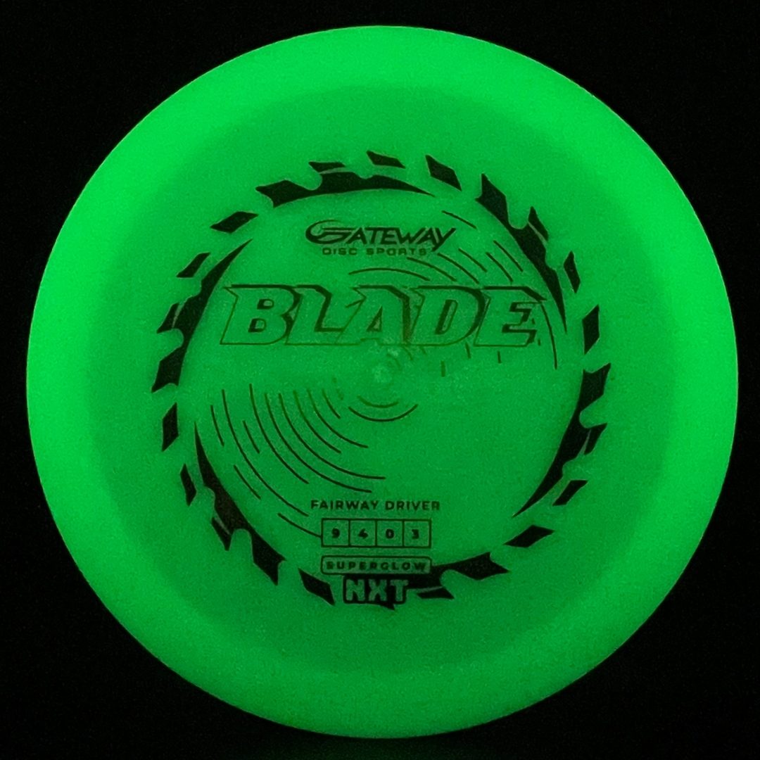 NXT Superglow Blade Disc Golf Driver