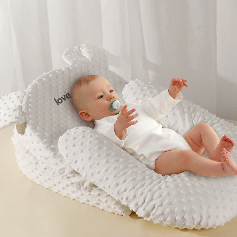 Baby anti-spitting up milk slope pillow anti-overflow choking milk baby pillow newborn slope pad - Korvel