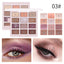 Romantic Beauty 12 Color Eye Shadow Multi Color Eye Brightening Lasting Modification Waterproof Pearl Eye Shadow Plate - Korvel
