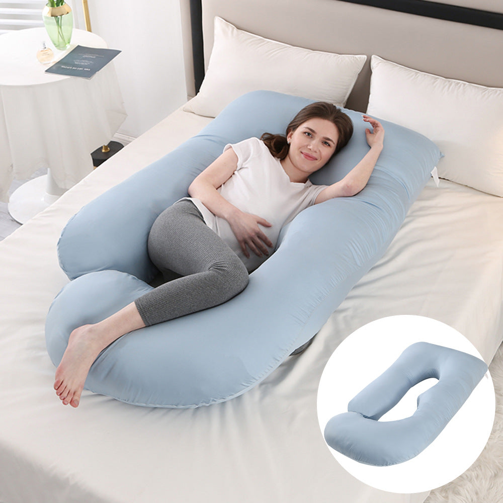 J-Shaped Pregnancy Pillow for Side Sleepers